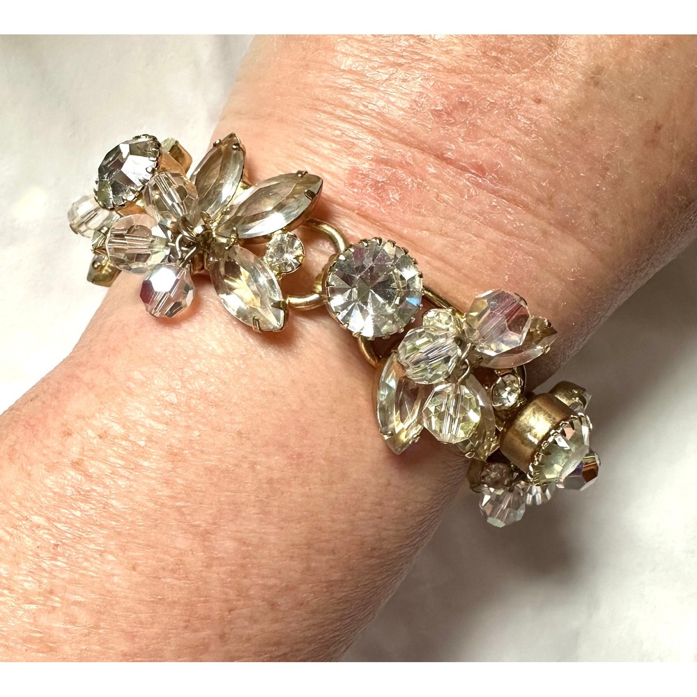 Juliana Crystal Dangle Rhinestone Bracelet
